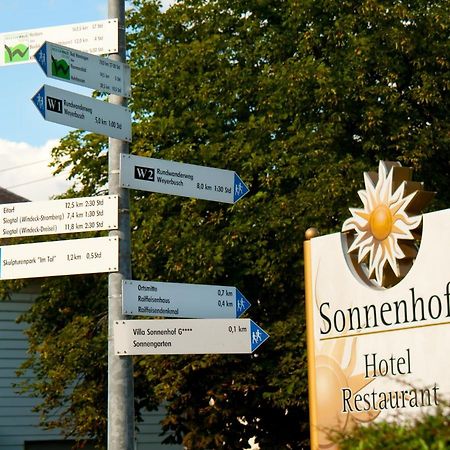 Hotel Restaurant Sonnenhof Weyerbusch Exterior photo